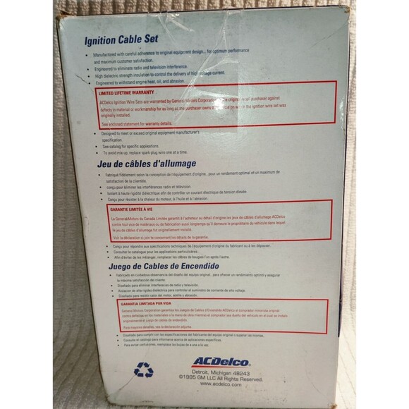 ACDelco Spark Plug Wire Sets 88862020 - Picture 7 of 9